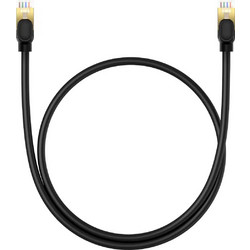 Baseus S/FTP Cat.8 Καλώδιο Δικτύου Ethernet 0.5m Black 6932172646639