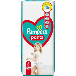 Pampers Πάνες Βρακάκι No6 14-19kg 48τμχ