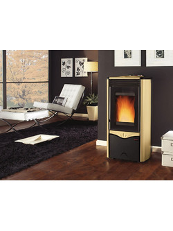 La Nordica Duchessa Steel Σόμπα Pellet Αερόθερμη 10kW