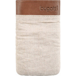 Θήκη Bugatti Elements Twice Slim Case Universal Safari Beige (73 X 125mm)