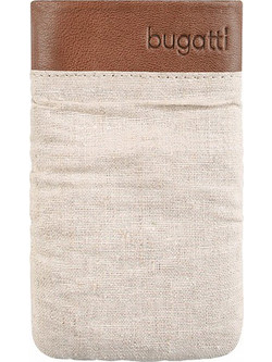Θήκη Bugatti Elements Twice Slim Case Universal Safari Beige (73 X 125mm)