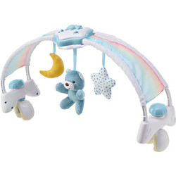 Chicco First Dreams 2 In 1 Rainbow Sky Μπάρα Δραστηριοτήτων Για Κούνια & Παρκοκρέβατο Blue