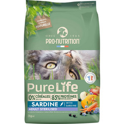 Pro-Nutrition Flatazor Pure Life Sterilised Adult with Sardine 2kg