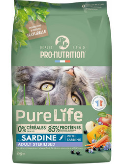 Pro-Nutrition Flatazor Pure Life Sterilised Adult with Sardine 2kg