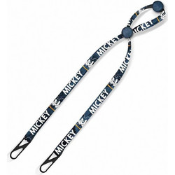 Disney Lanyard Mickey Mouse Angry Blue