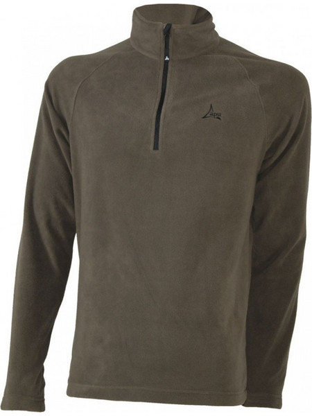 Μπλούζα Ανδρική Fleece 1/2Zip Apu Κωδ. 80513 Χακί