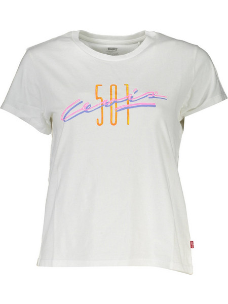 T-Shirt Levis A6126-0019 Άσπρο