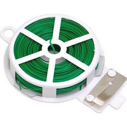 Σύρμα λουλουδιών Twist Tie κουλούρα 30m πράσινο INTER