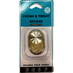 Popsocket Ring Holder 180 με Στρας σε Χρυσό