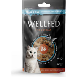 Wellfed Freeze Dried Grain Free with Fish & Chicken 24gr