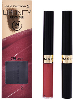 Max Factor Lipfinity 108 Frivolous Set Long Lasting Liquid Κραγιόν 3.4gr