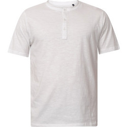 Zero BUTTONS T-SHIRT Λευκό