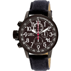 Invicta I-Force Ανδρικό Ρολόι Χρονογράφος με Μαύρο Υφασμάτινο Λουράκι 1517