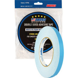 Abro DS-WHT-BLU-24-10 Αφρώδης Tαινία Διπλής Όψης Μπλε-Άσπρο 24mm x 9m