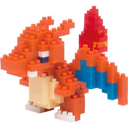 Bandai Nanoblock: Pokemon - Charizard Building Block Φιγούρα NBPM008