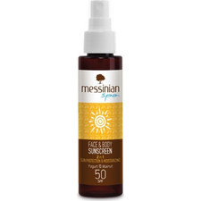 Messinian Spa Sunscreen 2 In 1 Αντηλιακό Spray Προσώπου & Σώματος SPF50 100ml