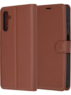 Techsuit Leather Folio Θήκη Brown (Samsung Galaxy A14 4G / 5G)