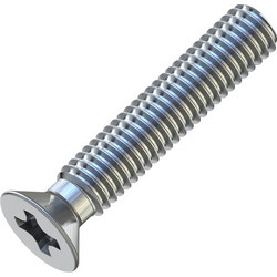 Μηχανόβιδες Φρεζάτες Σταυρού M3x16mm Γαλβανιζέ DIN 965 (Τιμή ανά Τεμάχιο)