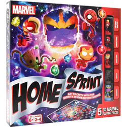 Shuffle Games Marvel Avengers Home Sprint Επιτραπέζιο Παιχνίδι για 6+ Ετών για 2-4 Παίκτες