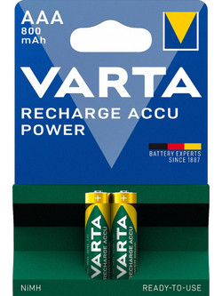Varta Recharge Accu Power AAA 800mAh 2τμχ