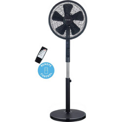 Singer 7020/01BL Ανεμιστήρας Δαπέδου Ορθοστάτης 40cm 55W με Τηλεχειριστήριο