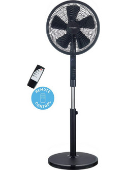Singer 7020/01BL Ανεμιστήρας Δαπέδου Ορθοστάτης 40cm 55W με Τηλεχειριστήριο