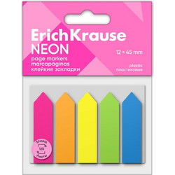 Σελιδοδείκτες ErichKrause Neon Arrows 12x45mm 125φ. 5colors 61555