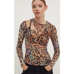 Γυναικεία Τούλινη Μπλούζα Με Animal Print Hugo 50518545 960
