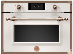 Bertazzoni F457HERMWTAC Εντοιχιζόμενος Φούρνος Μικροκυμάτων με Grill 38lt Μπεζ