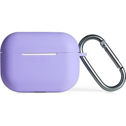 Beline Θήκη Σιλικόνης για Apple AirPods Pro Μωβ