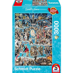 Puzzle Schmidt Hollywood XXL 3000 Κομμάτια