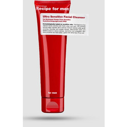 Recipe For Men Ultra Sensitive Facial Cleanser Ενυδατική Κρέμα Καθαρισμού Προσώπου 100ml