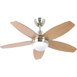 Telco S44-D327 180053 Ανεμιστήρας Οροφής 110cm 23W με Φως & Τηλεχειριστήριο Μπεζ