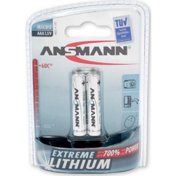 Ansmann Extreme Lithium AAA 2τμχ