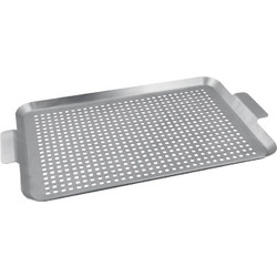 Δίσκος Ψησίματος Lamart BBQ 40 x 26 cm Silver LT5036