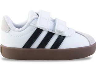 Adidas VL Court 3.0 Παιδικά Sneakers Λευκά ID9157