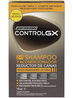 Control Gx Just For Men Σαμπουάν & Conditioner για Ταλαιπωρημένα Μαλλιά 118ml