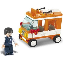 Sluban Τουβλάκια Town Mini Bus M38-B0179 72τμχ