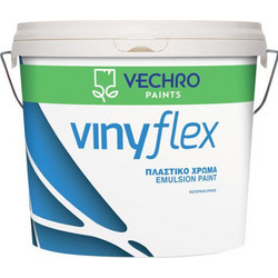 Vechro Vinyflex Πλαστικό Χρώμα Εσωτερικού Χώρου Λευκό 3lt