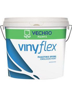 Vechro Vinyflex Πλαστικό Χρώμα Εσωτερικού Χώρου Λευκό 3lt