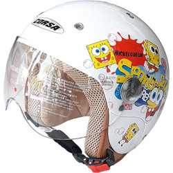 Corsa CX300 Spongebod White Κράνος Μηχανής