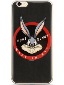 Warner Bros Bugs Bunny Θήκη Σιλικόνης για iPhone X/ Xs Μαύρο