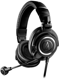 Audio Technica ATH-M50xSTS USB Gaming Headset Over Ear Black