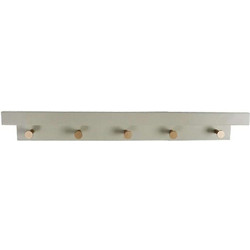 Κρεμάστρα 5 Θέσεων REF102 61x12x11cm Grey Espiel Mdf