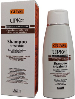 Guam(R) Upker Triple-Action Shampoo For Hair Loss Danddruff & Greasy Hair