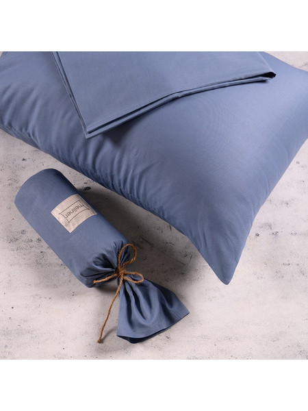 Melinen Σεντόνι Υπέρδιπλο με Λάστιχο 160x200+32 Urban Line Denim