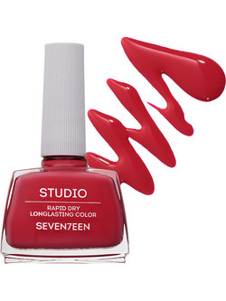 Seventeen Studio Rapid Dry Lasting Color 190 Gloss Βερνίκι Νυχιών Μακράς Διαρκείας 12ml
