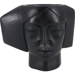 In The Box Viso 2 Κασπώ Πολυρεσίνη Μαύρο 18,5x8,5xH16cm 025435