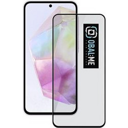 OBAL:ME 5D Glass Screen Protector for Samsung Galaxy A35 5G Black