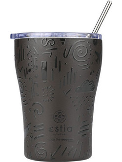 Estia Coffee Mug Save The Aegean Noir Echo 350ml
